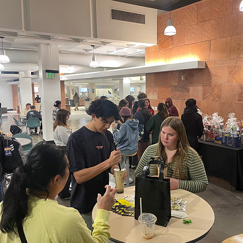 Students at AAPI event