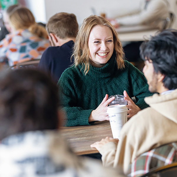 Westminster students at Sugar House Coffee