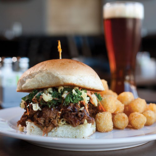 Wasatch Brew Pub burger