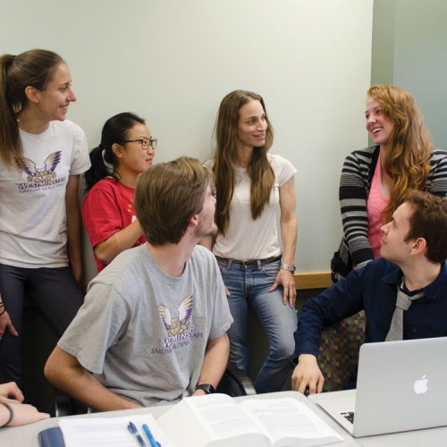 students in classroom