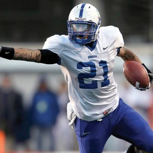 Harvey in football uniform