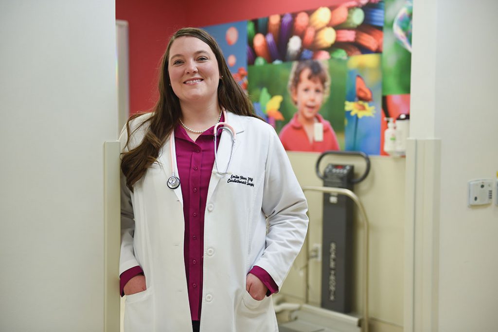 nurse practitioner emilee gleen portrait